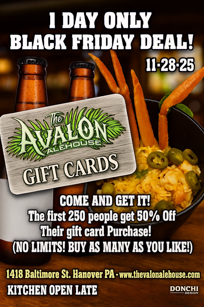 Avalon Ale House Rickhouse Speakeasy Speak Easy Whiskey Bar Hanover PA 17331 Florida Inspired Bar and Restaurant Nightlife Live Music