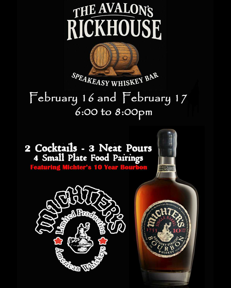 Avalon Ale House Rickhouse Speakeasy Speak Easy Whiskey Bar Hanover PA 17331 Florida Inspired Bar and Restaurant Nightlife Live Music