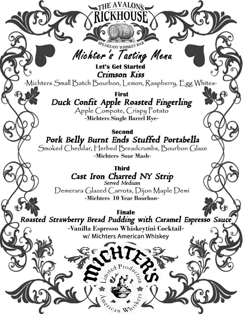 Avalon Ale House Rickhouse Speakeasy Speak Easy Whiskey Bar Hanover PA 17331 Florida Inspired Bar and Restaurant Nightlife Live Music